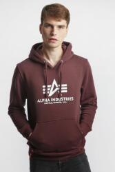 Alpha Industries Basic Hoody - deep maroon