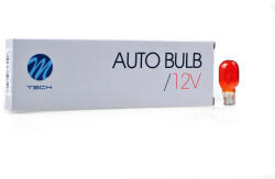 m-tech Izzó 12V WY16W sárga (10db) - M-TECH