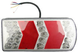 Multipa Utánfutó hátsólámpa 4funkciós bal, LED, 12/24 Volt - MULTIPA - topboxauto - 11 050 Ft