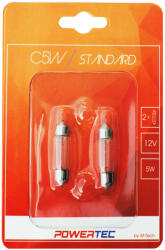 m-tech Izzó 12V C5W standard szofita 36mm | 2db | M-TECH