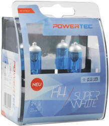m-tech Izzó H4 12V/55W - Powertec SuperWhite - M-TECH