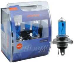 m-tech Izzó H4 12V 55W - Powertec Xenon Blue (2db) - M-TECH