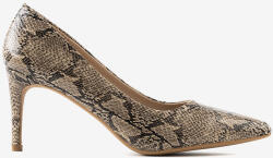 Gemre Barna kígyóbőr mintás cipő Nickle - 36