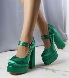 Gemre Zöld magas sarkú Lynn cipők - 37