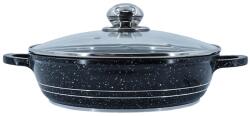 BFYH Cratita din aluminiu cu interior marmorat si capac din sticla termorezistenta, Blaumann BL 103-24M (BFYH-60)