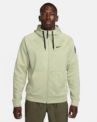 Nike Therma-FIT Full-Zip Fitness Top Olive Aura/Black - M