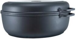 BFYH Roaster oval, dimensiune 38 cm, capac din sticla, capacitate 8L, cod 55874 (BFYH-62)