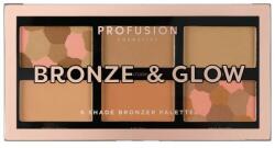 Profusion Cosmetics Paletă de machiaj - Profusion Cosmetics Bronze & Glow 6 Shade Bronzer Palette 15.6 g