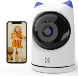 K&F Concept FullHan Baba Kamera - 2.0MP CMOS 2.4GHz Camera (Fehér) (GW50.0053)