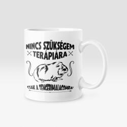 Nincs szükségem terápiára csak a tengerimalacomra bögre (terapiara_tengerimalac_bogre)