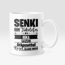 Senki sem tökéletes, de az róka gazdik átkozottul közel állnak hozzá bögre (senkisem_roka_bogre)