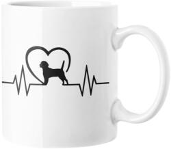 Beagle heartbeat bögre (beagle_heartbeat_bogre) - allatikiraly
