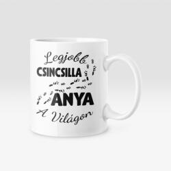 Legjobb csincsilla anya a világon bögre (legjobb_csincsilla_anya_bogre)