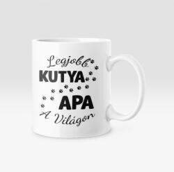  Legjobb kutya apa a világon bögre (legjobb_kutya_apa_bogre)