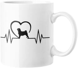 Mopsz heartbeat bögre (mopsz_heartbeat_bogre) - allatikiraly