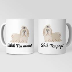 Shih tzu papi és mami páros bögre (shih_tzu_papi_mami_paros_bogre)