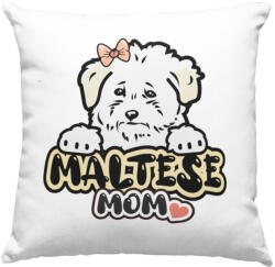  Maltese Mom párna (maltese_mom_parna)