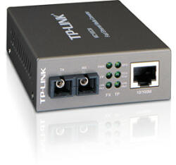 TP-Link Media convertor MC100CM, 10/100Base-TX to 100Base-FX (SC), MM, 2Km (MC100CM)