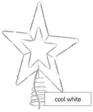 EMOS D1ZC01 28, 5 cm kül-beltéri hideg fehér Standard LED sorolható karácsonyi csillag (D1ZC01)