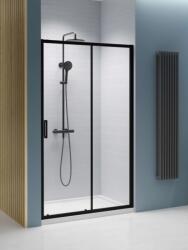 Radaway Zuhanyajtó, Radaway Premium Pro Black DWJ fekete zuhanyajtó 110 átlátszó balos - zuhanykabin