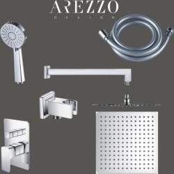 AREZZO design Falba süllyesztett csaptelep, AREZZO design SPRINGFIELD falsík alatti zuhanyszett