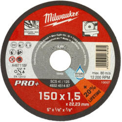 Milwaukee 150 mm 4932471386 Disc de taiere