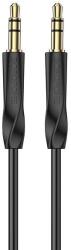 BOROFONE Cablu Audio 3.5mm - 3.5mm Borofone BL16, 1m, Negru - evomag