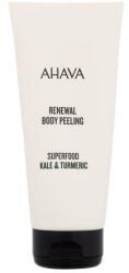 AHAVA Superfood Kale & Turmeric Renewal Body Peeling méregtelenítő és bőrmegújító testradír 200 ml nőknek