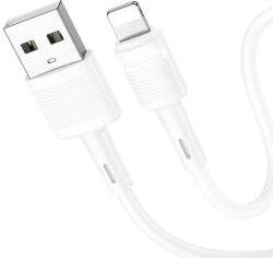 hoco. Cablu Date si Incarcare USB-A - Lightning HOCO X83 Victory, 18W, 1m, Alb - evomag