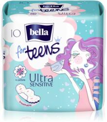 Bella For Teens Ultra Sensitive egészségügyi betétek lányoknak 10 db