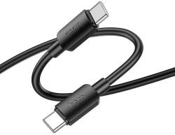 hoco. Cablu Date si Incarcare USB-C - USB-C HOCO X96, 60W, 1m, Negru - evomag