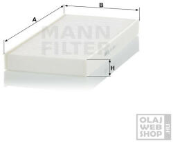  Mann-Filter pollenszűrő CU 34 008 - olajwebshop