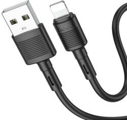 hoco. Cablu Date si Incarcare USB-A - Lightning HOCO X83 Victory, 18W, 1m, Negru