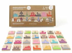 Milaniwood World Dominoes, joc de domino si memorie, Milaniwood (M-MDMNG-001)
