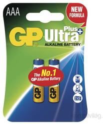 GP Batteries GP Ultra Plus AAA (LR03) elem 2db/bliszter PC (B17112)