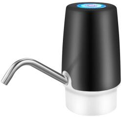  Automata vízpumpa, Tömítéssel, USB töltés, 3-20 literes palackok, Fekete (AP107-black)