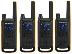 Motorola Set 4 statii radio PMR portabile MOTOROLA Talkabout T82 Extreme (PNI-MTAT82E4)