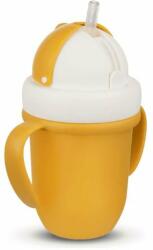 Canpol Babies Matte Pastels Cup cu tub de silicon pliabil 210ml 56/522_yel Yellow