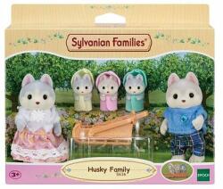 EPOCH Sylvanian Families Familie husky cu tripleți (10395636) Figurina