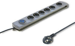 Qoltec 6 Plug 1,8 m Switch (50165)