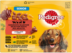 PEDIGREE Pedigree Senior Multipack Pliculețe Hrană umedă câini - 48 x 100 g