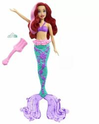 Mattel Prințesele Disney: Păpușa Ariel cu păr care își schimbă culoarea (HLW00) Figurina