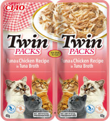 Inaba Foods Ciao Cat Twin Reteta de Ton cu Pui in Supa de Ton