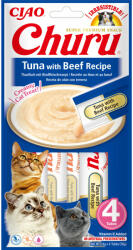 Inaba Foods Churu Recompensa Cremoasa cu Ton si Vita - shop4pet