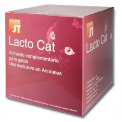 JTPharma JT- Lacto Pisici Lapte Praf Plicuri 4 X 50 G Bonus Biberon + 2 Tetine