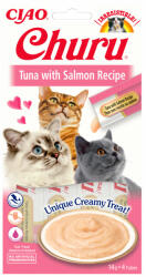Inaba Foods Churu Recompensa Cremoasa cu Ton si Somon - shop4pet