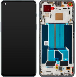 OnePlus Piese si componente Display cu Touchscreen OnePlus Nord 2 5G, cu Rama, Gri (Gray Sierra), Service Pack 2011100360 (4907923) - pcone