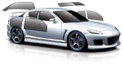 Rola folie auto omologata PREMIUM NANO CARBON 1, 52x30m Cod: HP-ART - HP20 ( Dark Back ) Automotive TrustedCars