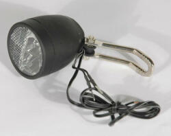 XC Light XC-997D dinamós LED első lámpa, 6V, 2, 4 W, vezetékkel
