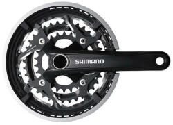 Shimano FC-T551 integrált tengelyes trekking hajtómű 26-36-48, 3x10s, 170 mm, fekete, LV, OEM kiszerelés